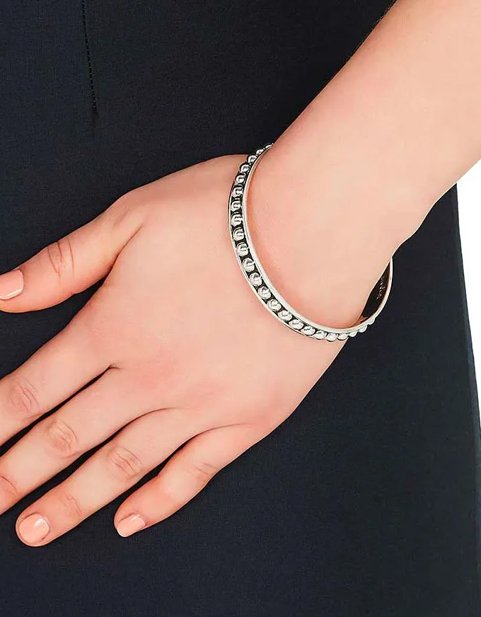 Caravanserai Silver Bangle
