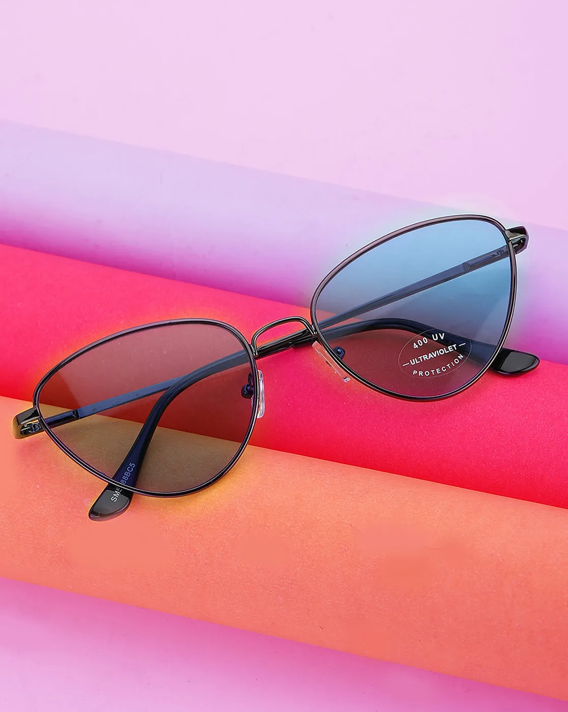 Carlton London Butterfly Sunglasses With Uv Protected Lens For Women