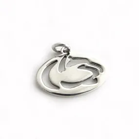 Cutout Lion Logo Charm