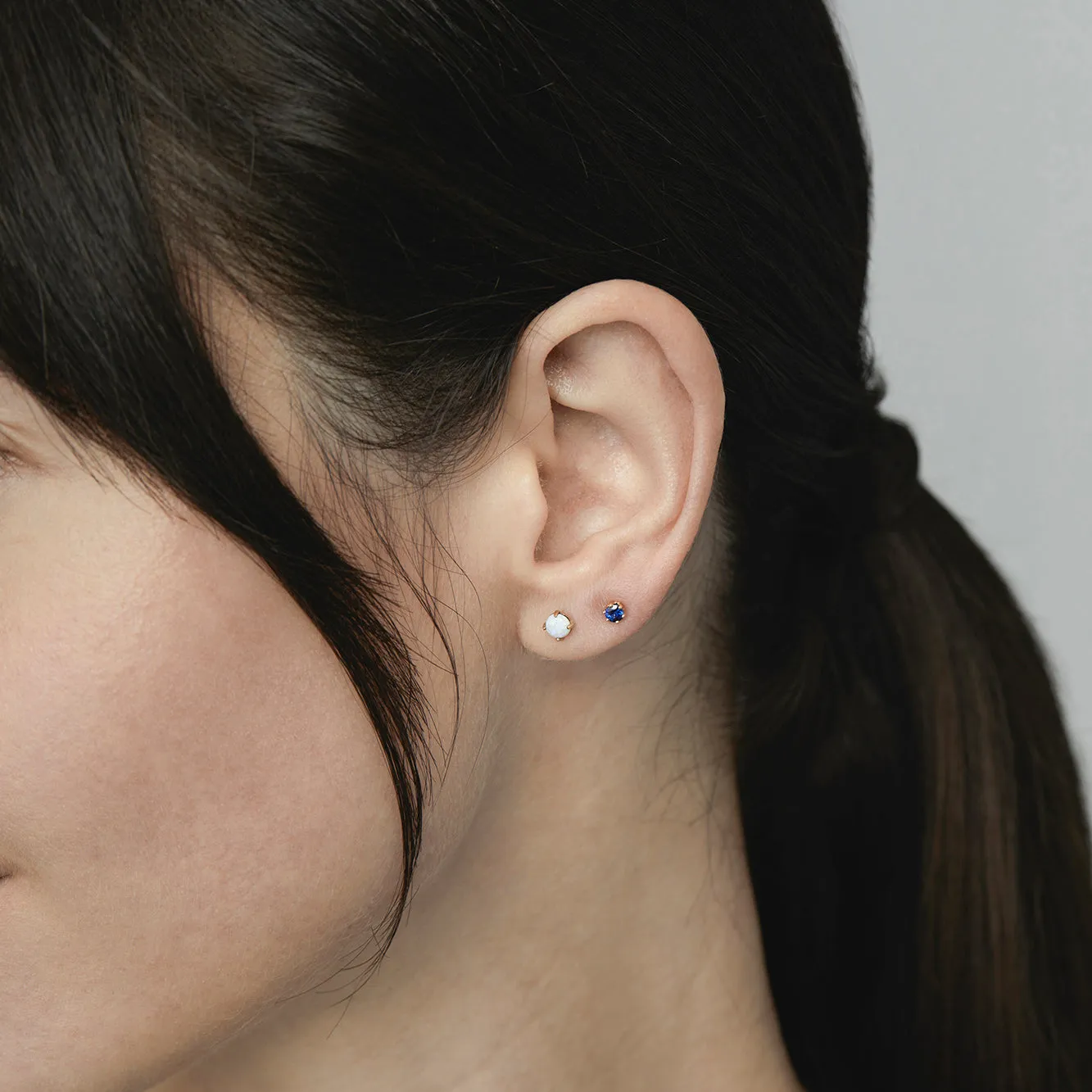 E7904OP | Australian White Opal Wisp Studs