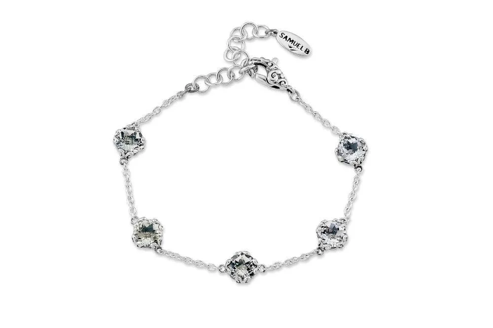 Glow Bracelet- White Topaz