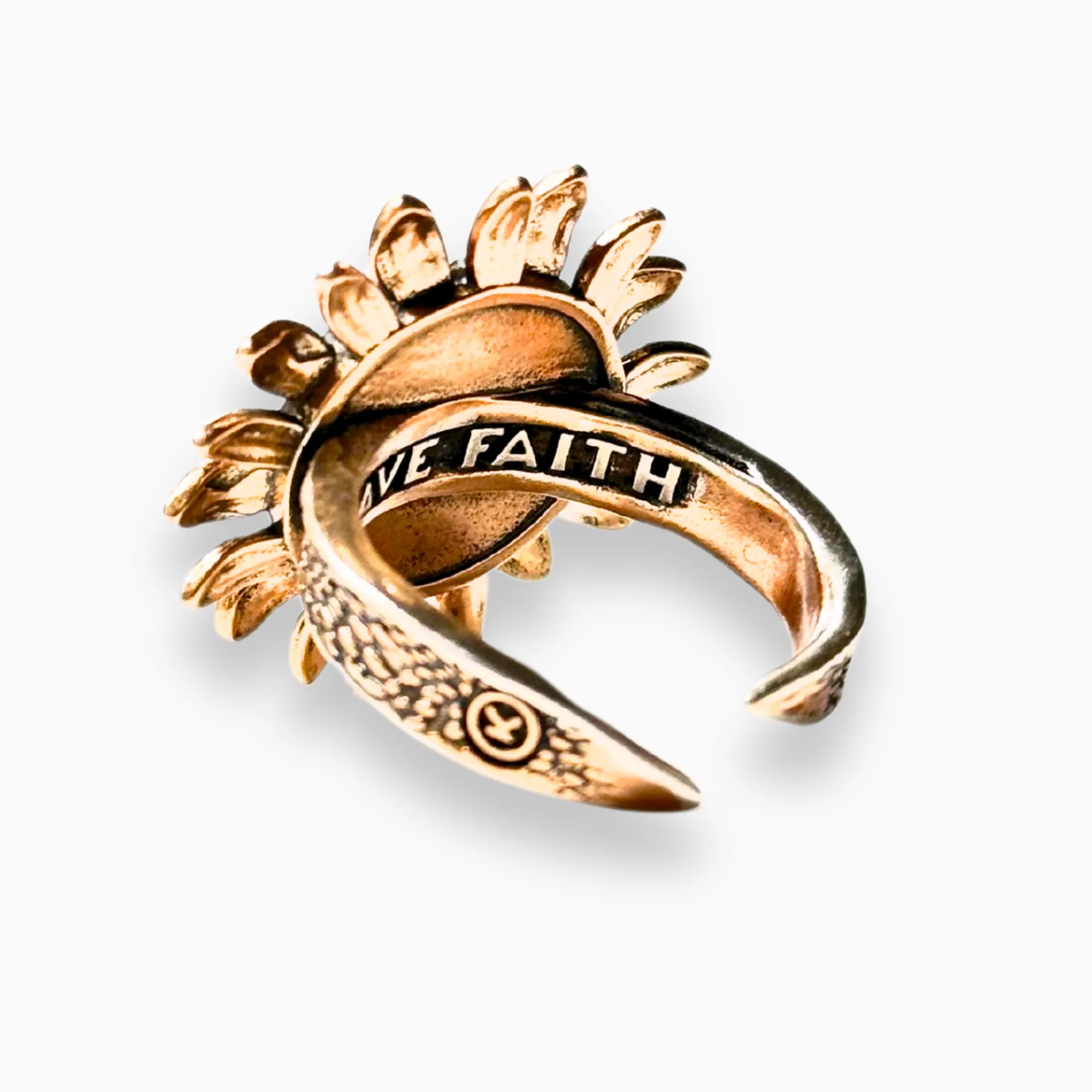 HAVE FAITH | SUNFLOWER | Inspire Ring