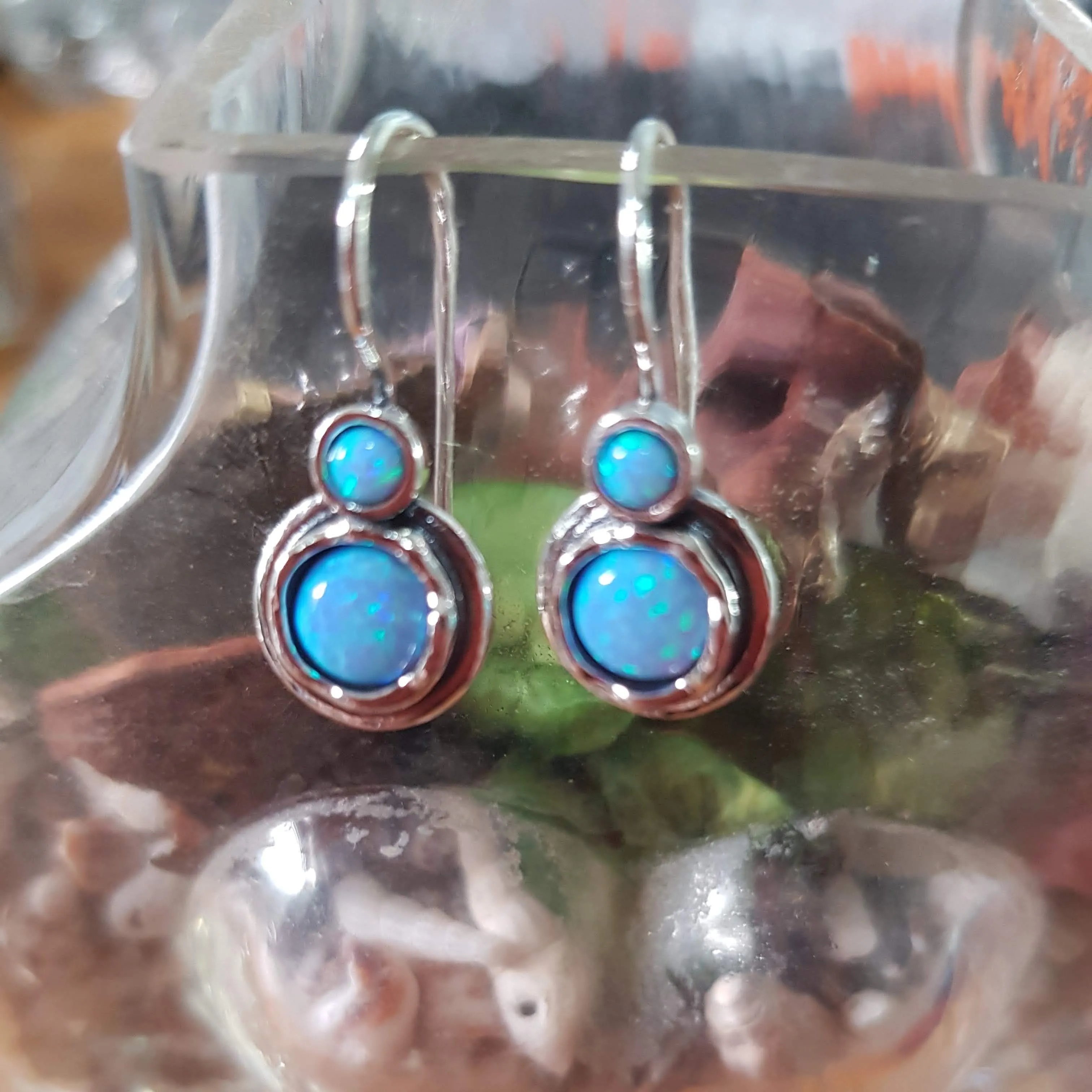 High quality silver earrings. Handmade earrings for sale.