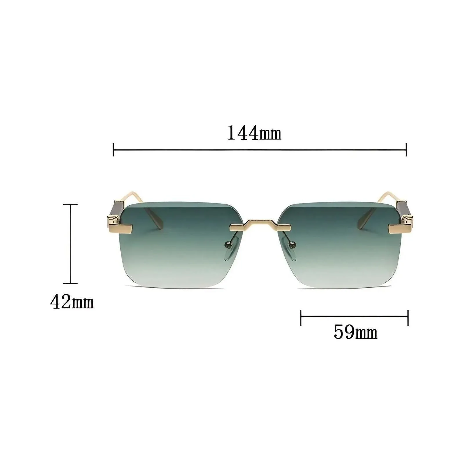LuxShade Sonnenbrillen - Trendy Luxuriöse Unisex Sonnenbrillen