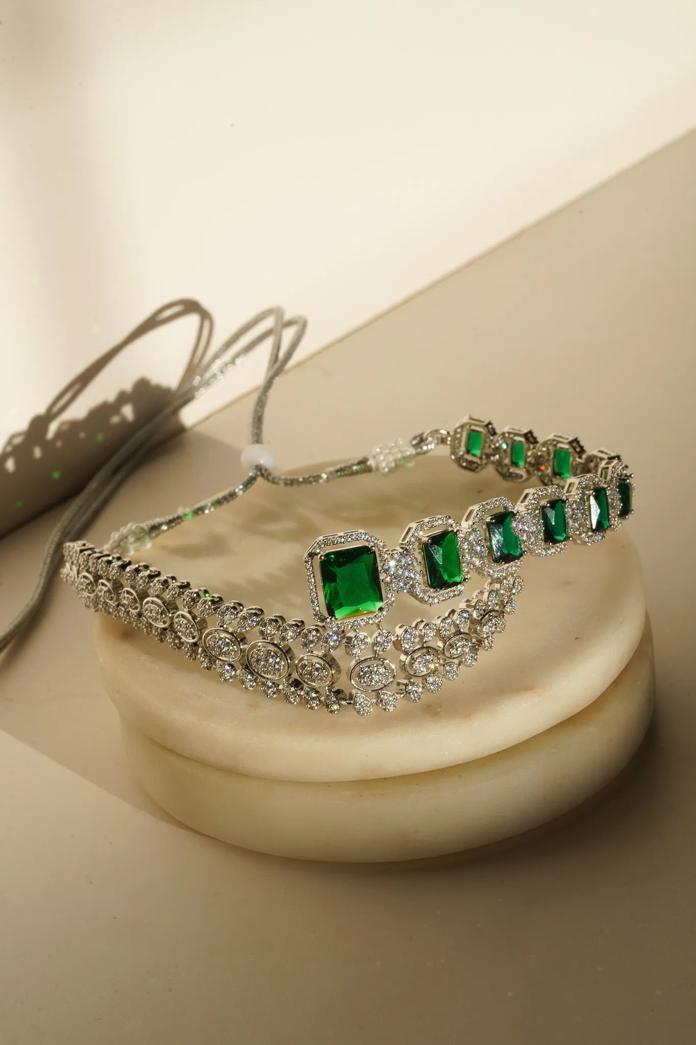 Mahi - Asymmetrical Choker Necklace Set