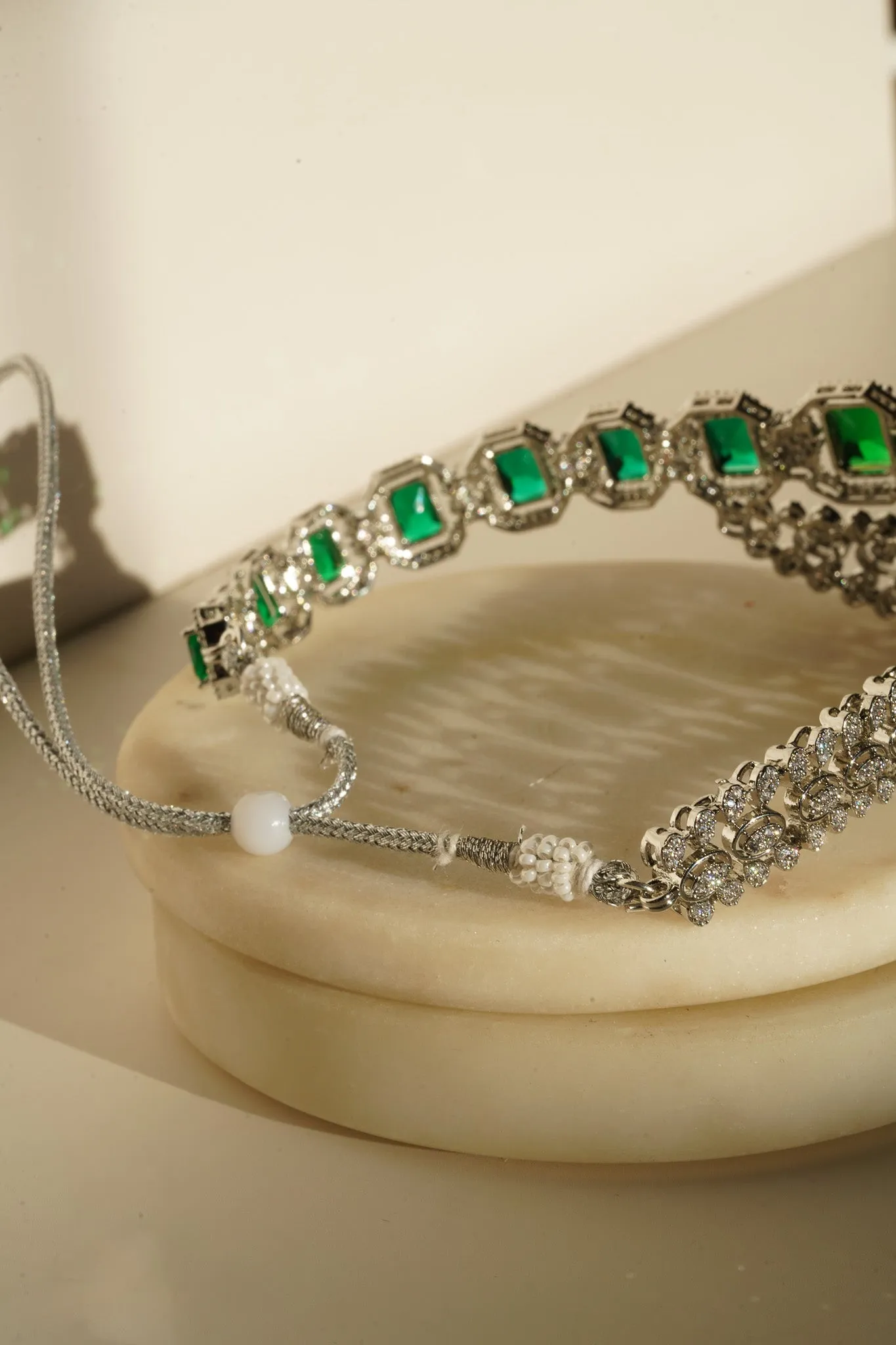 Mahi - Asymmetrical Choker Necklace Set