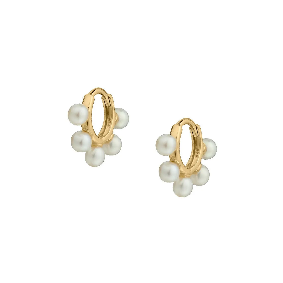 MULTI PEARL DROP EARRING