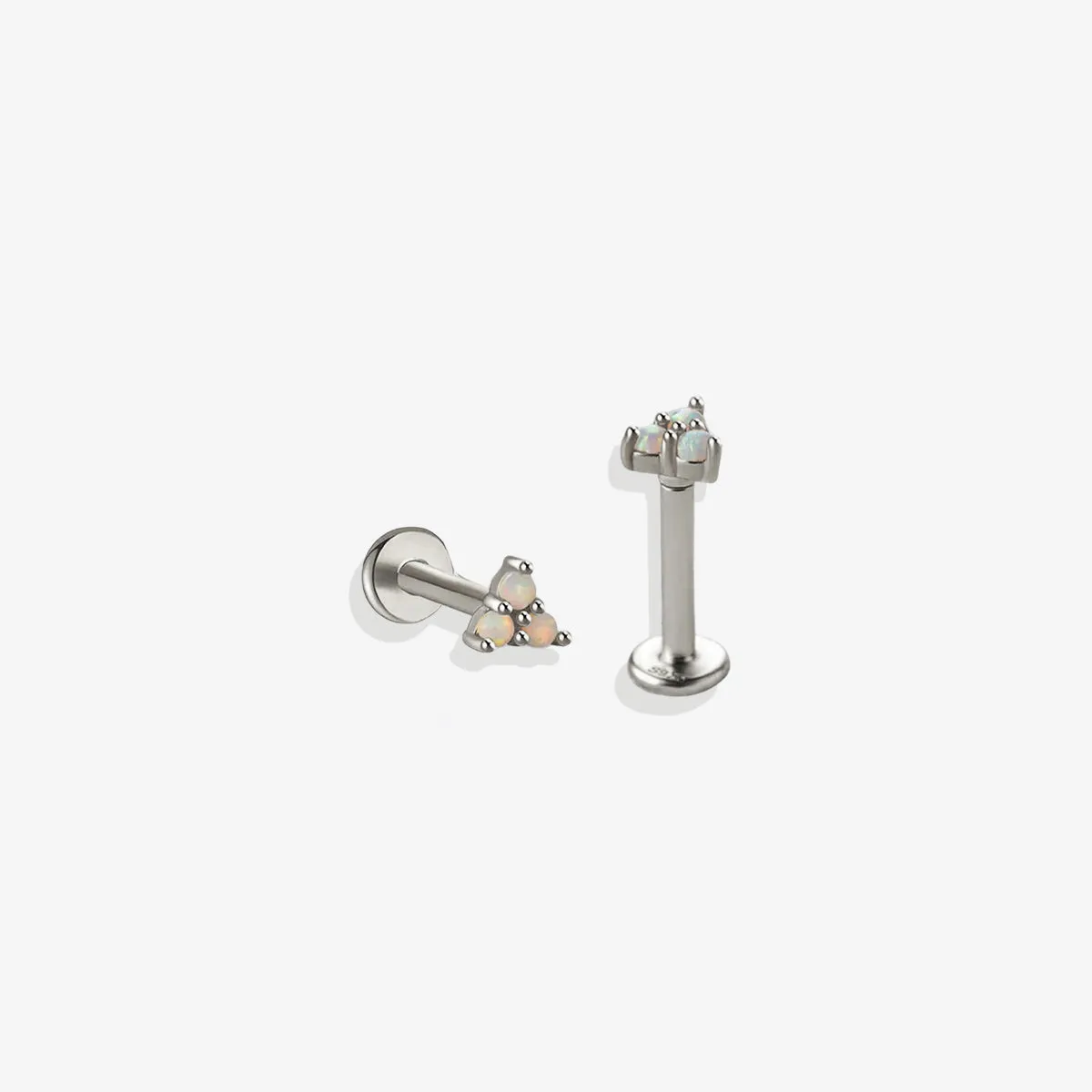 Opal Trio Sleeper Earrings | 18g