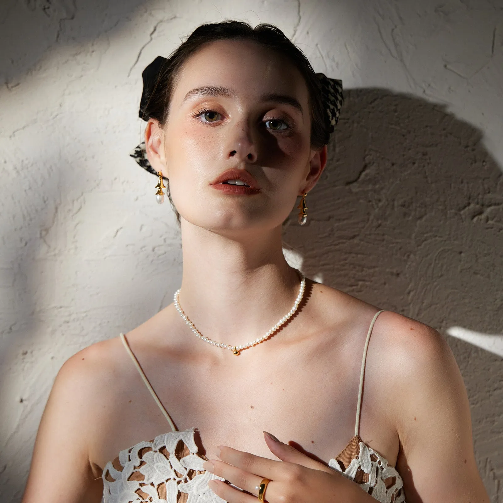 Pearl Drop Earrings