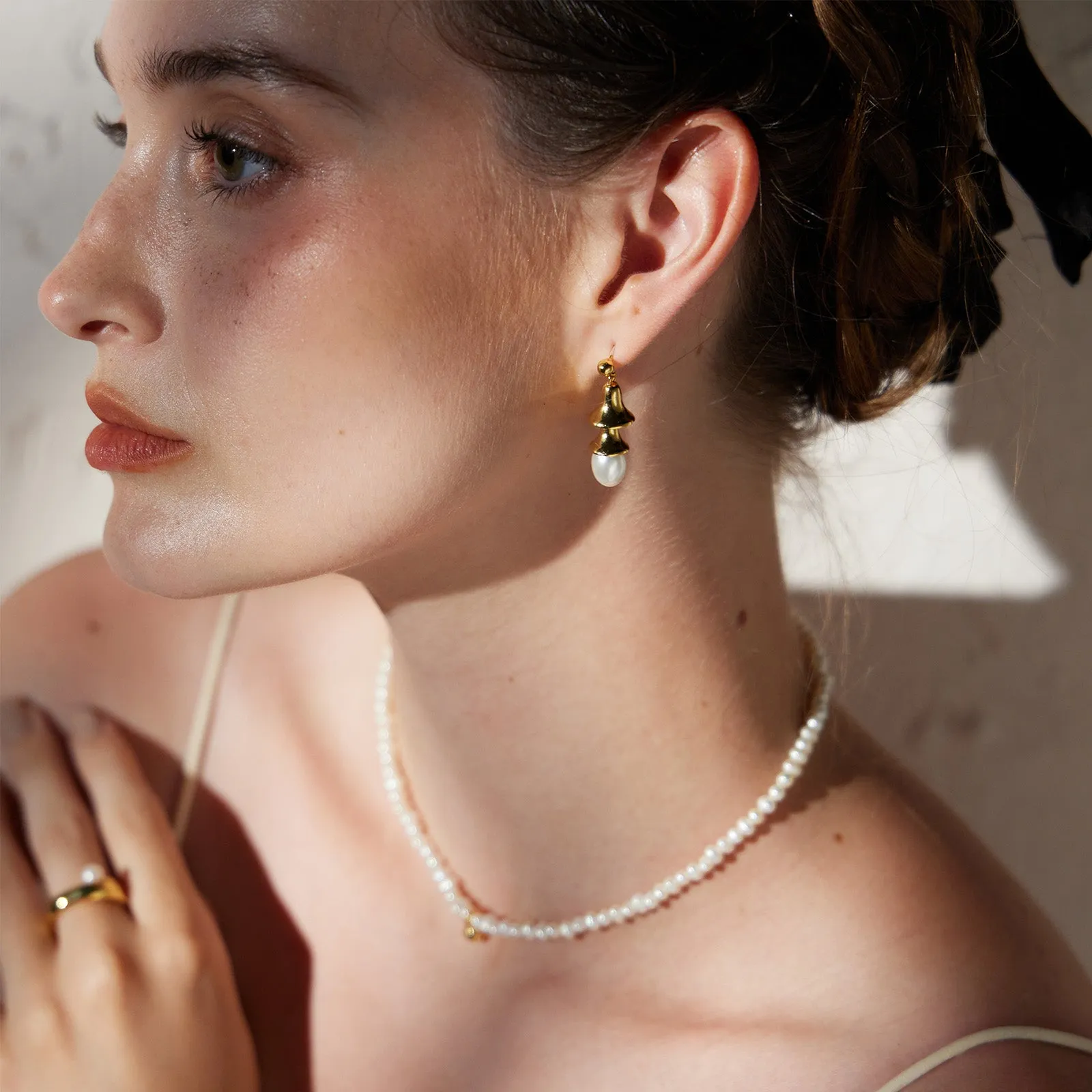 Pearl Drop Earrings