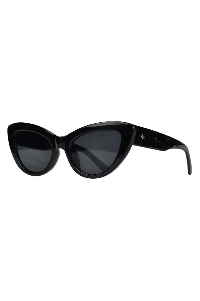 PETA   JAIN Georgina Sunglasses Black