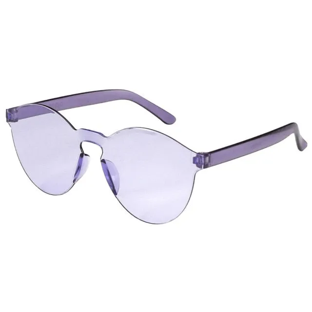 "Kyle" Frameless Jelly Sunglasses