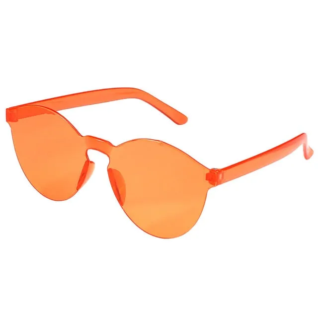 "Kyle" Frameless Jelly Sunglasses