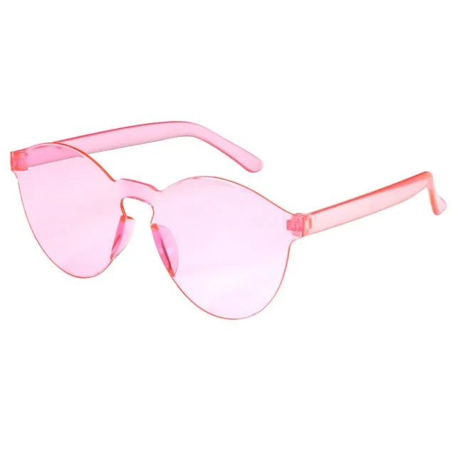 "Kyle" Frameless Jelly Sunglasses