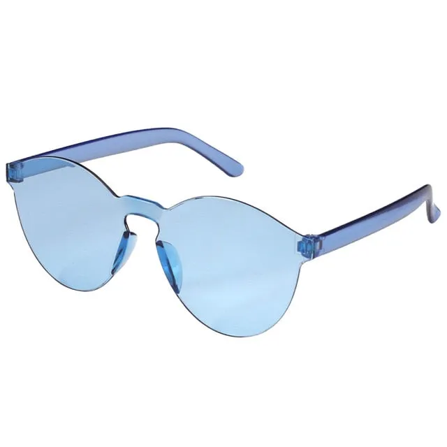 "Kyle" Frameless Jelly Sunglasses
