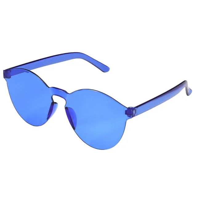 "Kyle" Frameless Jelly Sunglasses