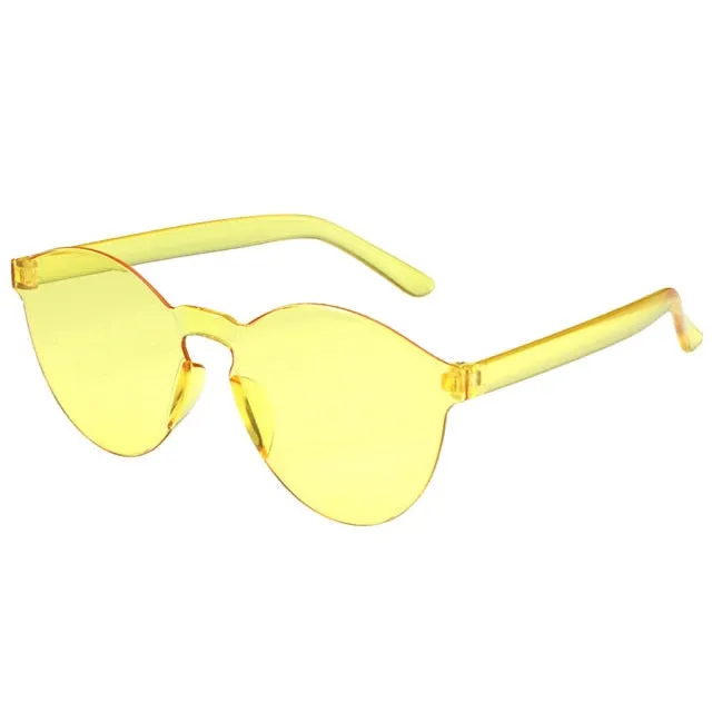 "Kyle" Frameless Jelly Sunglasses