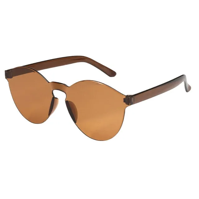 "Kyle" Frameless Jelly Sunglasses