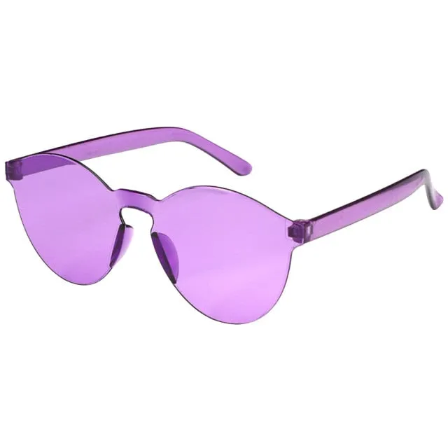 "Kyle" Frameless Jelly Sunglasses
