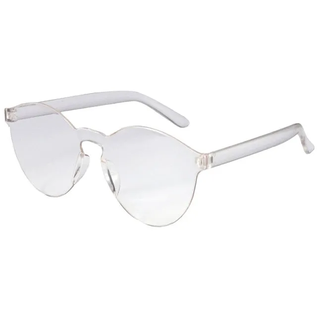 "Kyle" Frameless Jelly Sunglasses